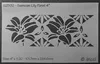 ibicci Polynesian/Samoan Lillies stencil 4"